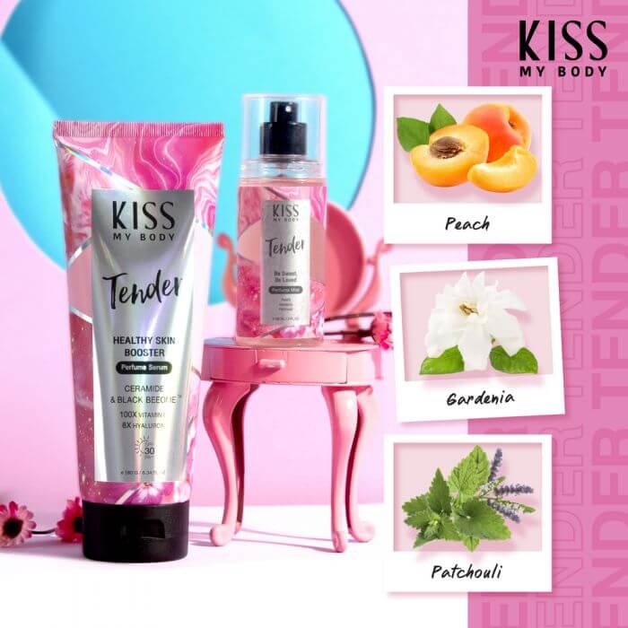 Kiss My Body,Kiss My Body Healthy Skin Booster Perfume Serum SPF30 PA+++ ,Healthy Skin Booster Perfume Serum SPF30 PA+++,โลชั่น,โลชั่นซีรั่ม, Perfume Serum 